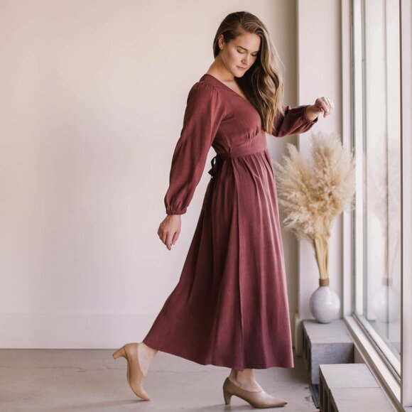 Rachel Pally Holland Dress in Brick in Size Small - Picture 3 of 12